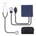 VitaGuard Manual Sphygmomanometer – Professional Blood Pressure Monitoring Kit with Cuff and Stethoscope